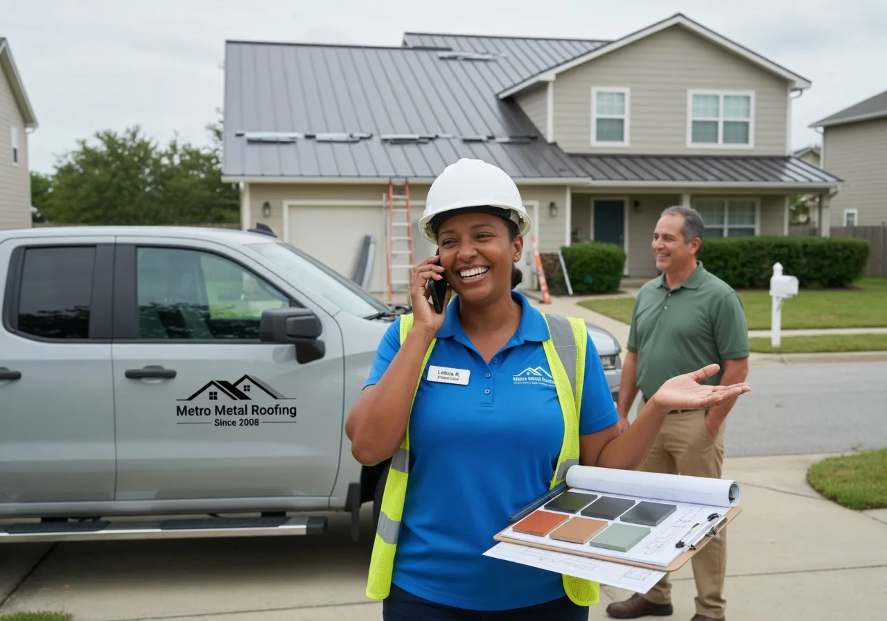 Storm Damage Metal Roof Repair in Gilbertsville, NY